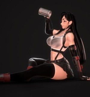 Tifa 3D Model