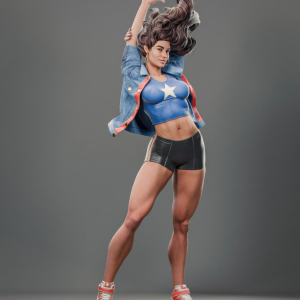 American Chavez 3D Model