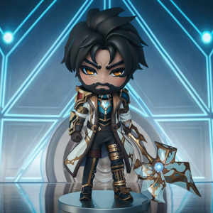 Jayce Chibi 3D Model