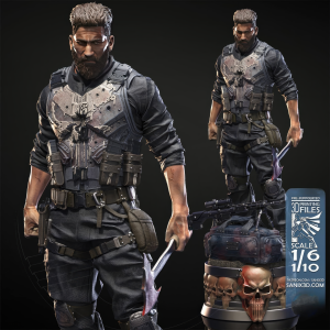Punisher 3D Model