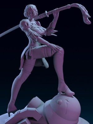 2b Nier Automata 3D Model