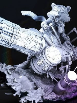 Rocket Racoon 3D Model