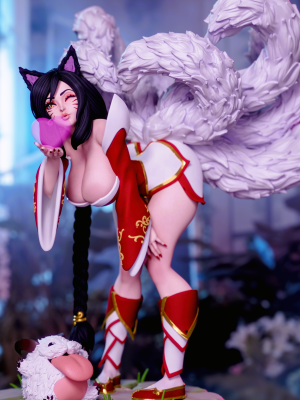 Ahri 3D Model