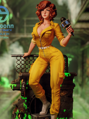 April O'Neil 3D Model
