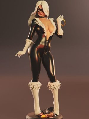 Black Cat 3D Model