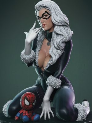 Black Cat 3D Model