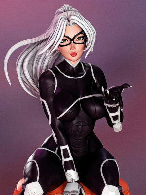 Black Cat Felicia Hardy 3D Model