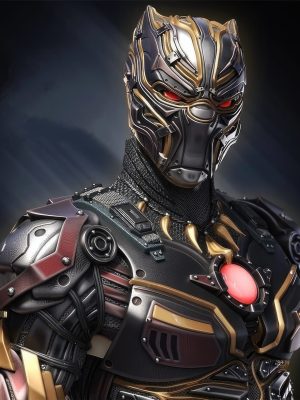 Black Panter 3D Model