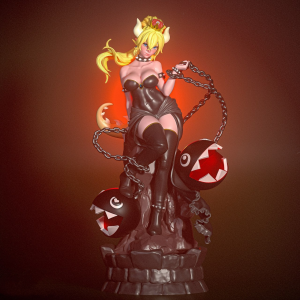 Bowsette 3D Model