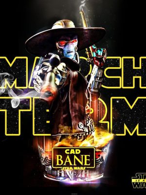 Cad Bane Bust 3D Model
