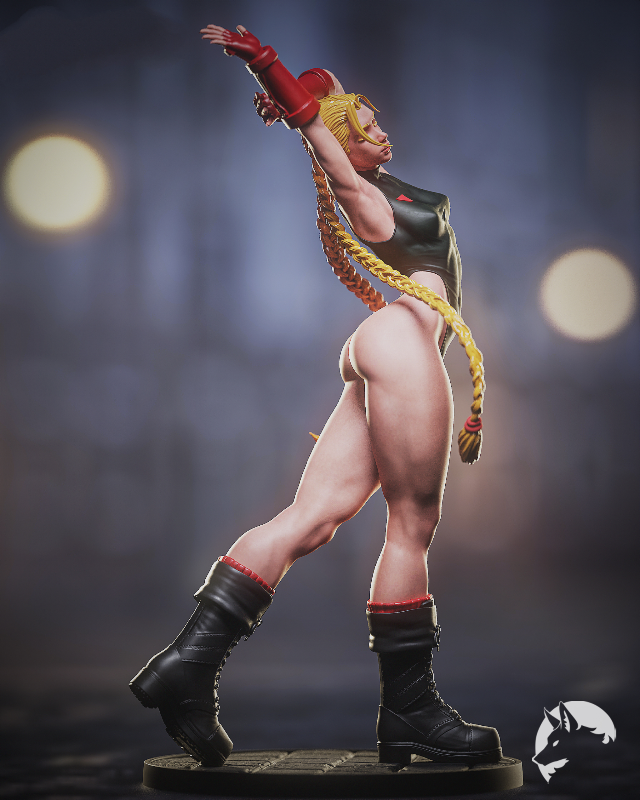 Cammy White 3D Model — изображение 2