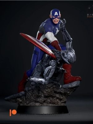 Captain America 3D Model