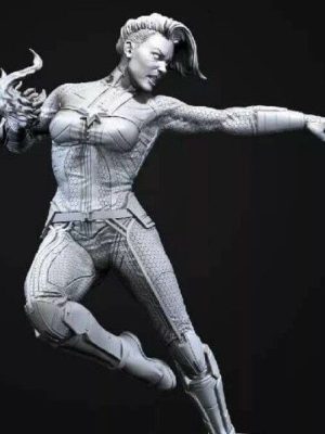 Captain Marvel 3D Model
