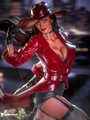 Carmen Sandiego 3D Model