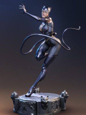 Catwoman 3D Model