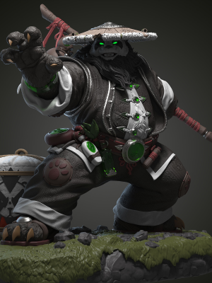 Chen Stormstout 3D Model