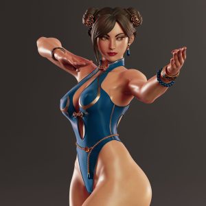 Chun-Li 3D Model