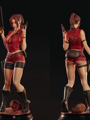 Claire Redfield 3D Model