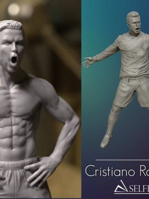 Cristiano Ronaldo 3D Model