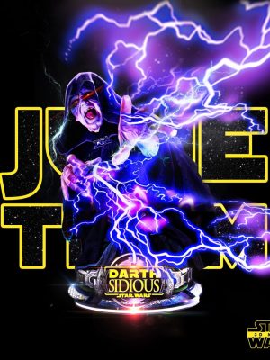 Darth Sidious Bust 3D Model