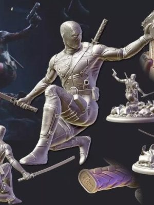 Deadpool 3D Model