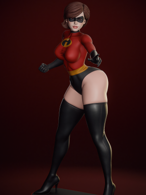 Elastigirl 3D Model