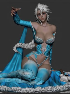 Elsa 3D Model Создайте свою сказку