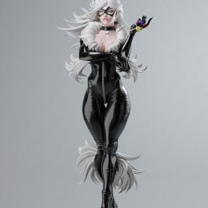 Felicia Black 3D Model