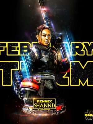 Fennec Shand Bust 3D Model