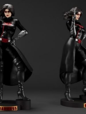 G.I Joe Baroness 3D Model