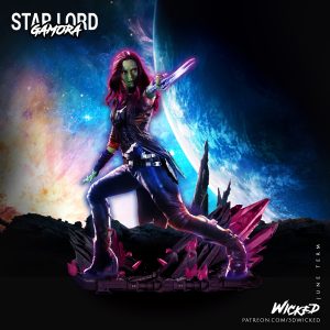 Gamora 3D Model