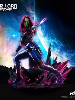 Gamora 3D Model