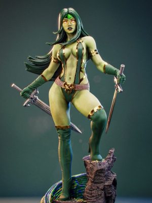 Gamora 3D Model