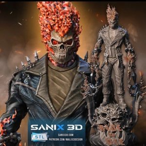 Ghost Rider 3D Model
