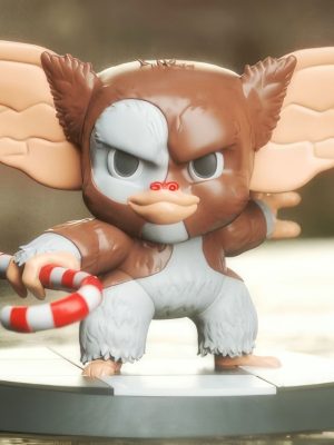 Gizmo Chibi 3D Model