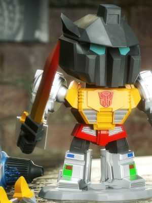 Grimlock Chibi 3D Model