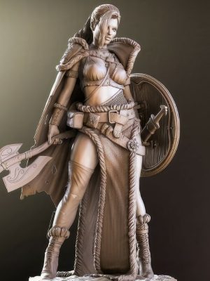 Gunnhild Viking 3D Model