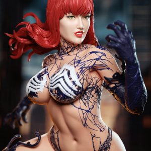 Gwen Venom 3D Model