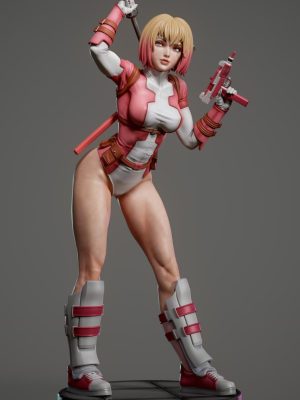 Gwenpool 3D Model