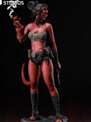 Hellgirl 3D Model