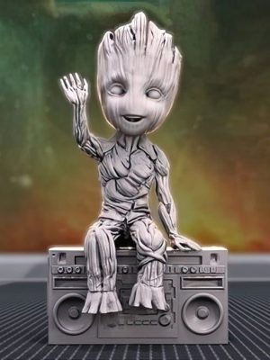 Hello! Groot + Stereo 3D