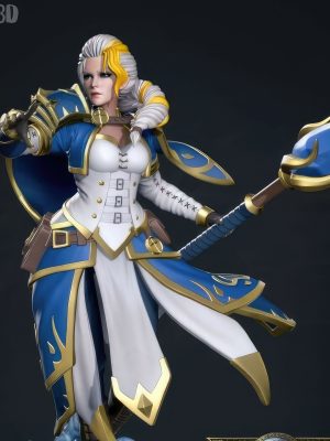 Jaina Proudmoore 3D Model