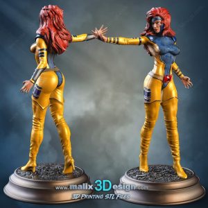 Jean Grey 3D Model