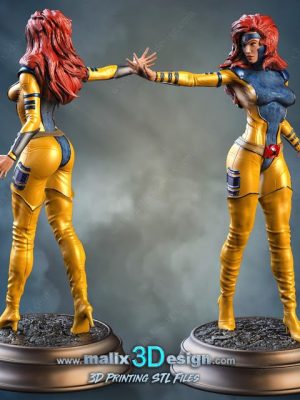 Jean Grey 3D Model