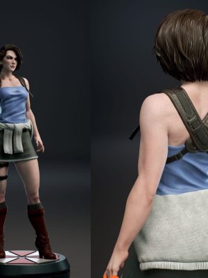 Jill Valentine 3D Model
