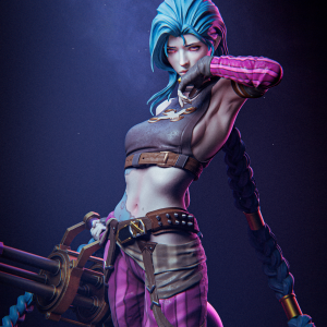 Jinx 3D Model