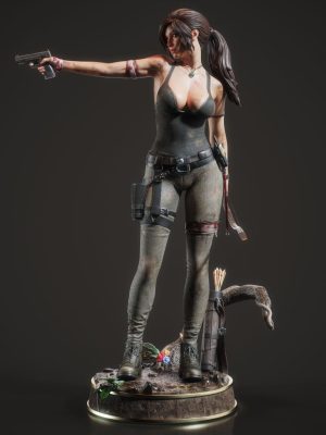 Lara Croft 3D Model