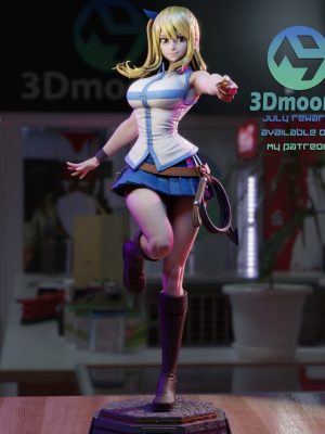 Lucy Heartfilia 3D Model