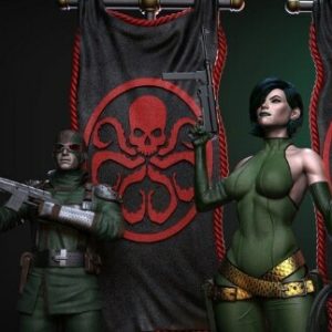 Madame Hydra 3D Model