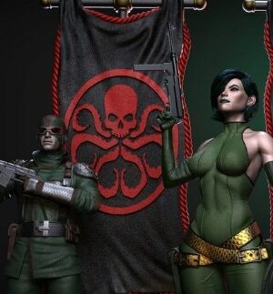 Madame Hydra 3D Model